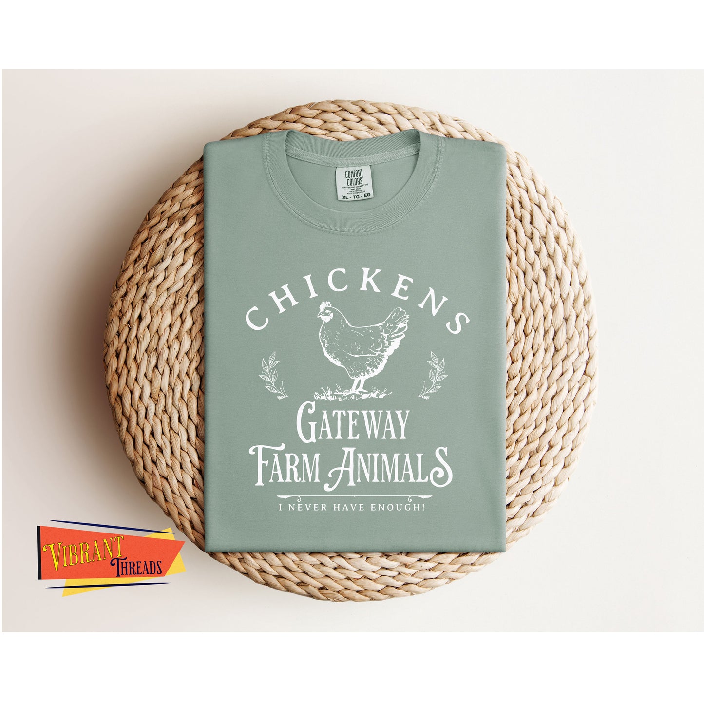 Chickens - Gateway Farm Animals WMNS Tee