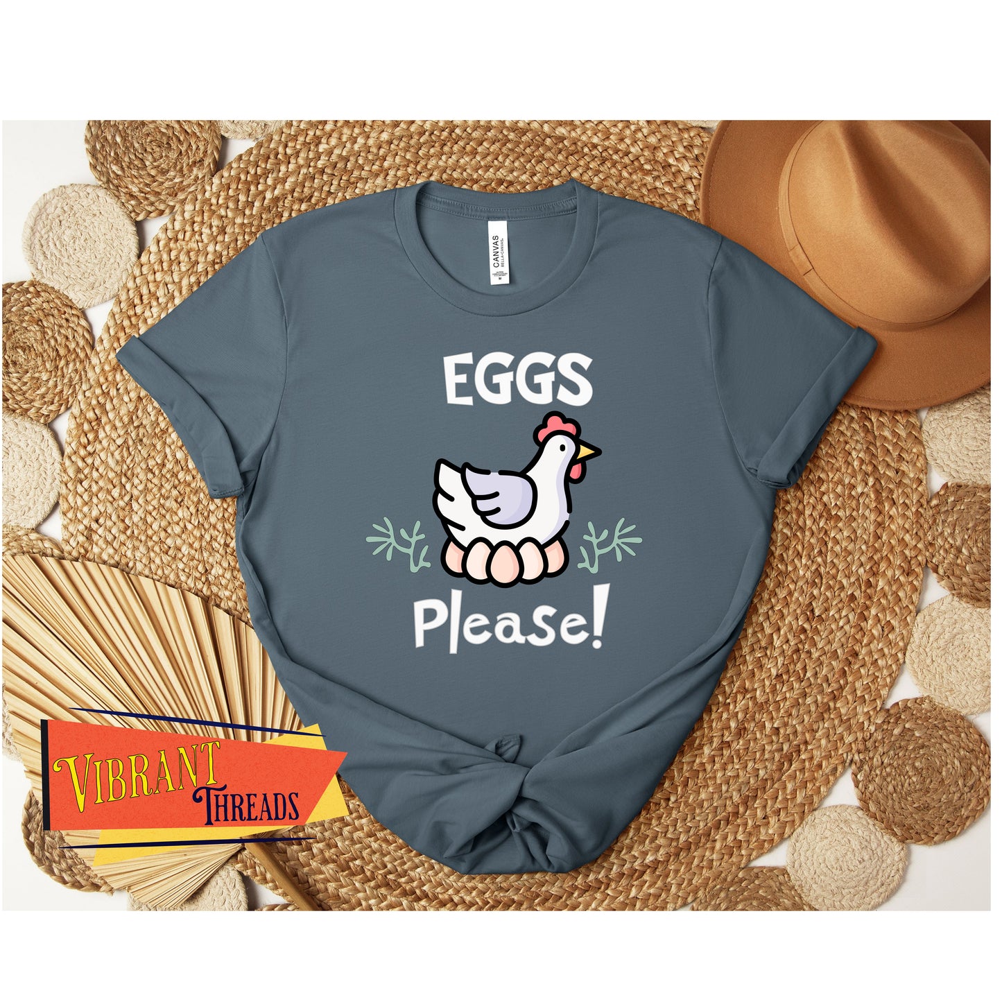 EGGS PLEASE WMNS Bella Canvas TEE