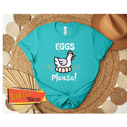 EGGS PLEASE WMNS Bella Canvas TEE