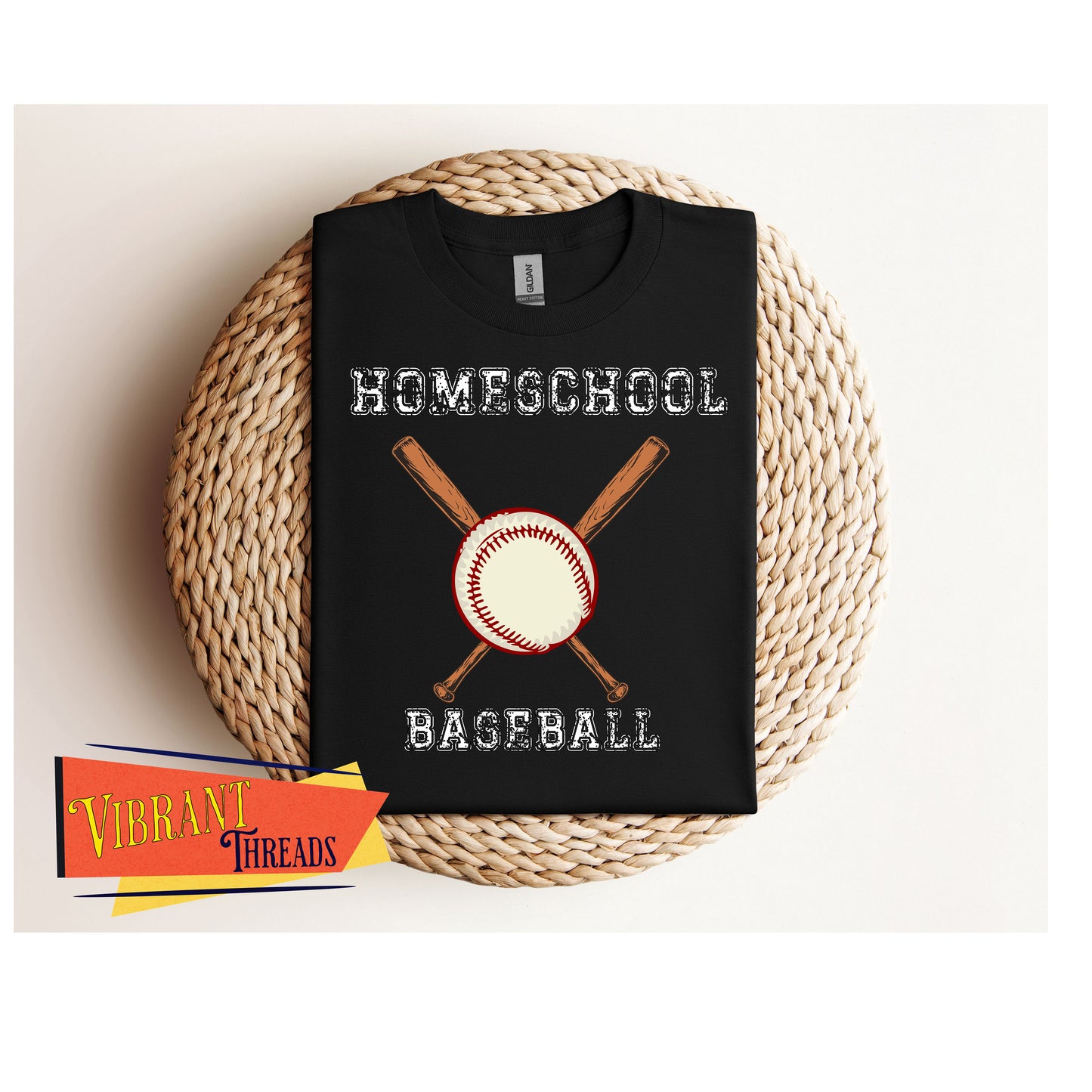 Homeschool Baseball Tee