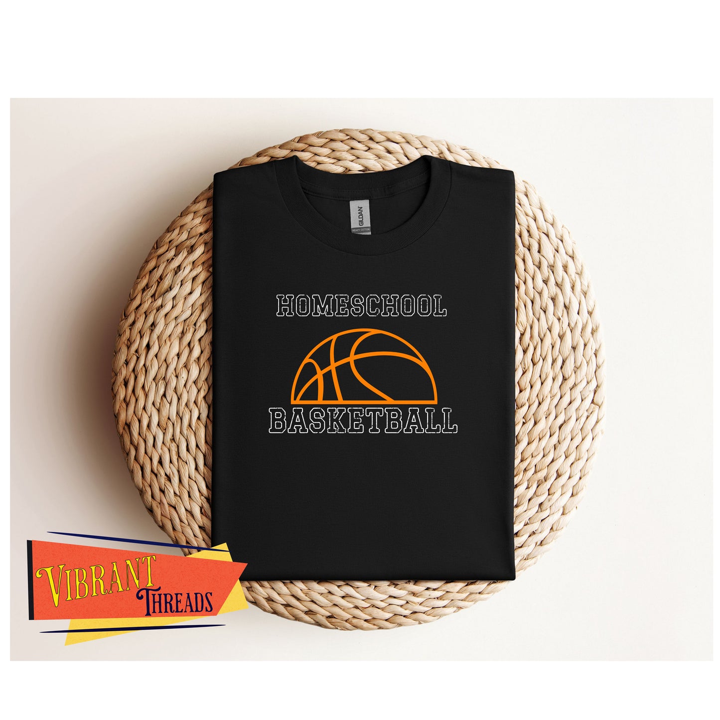 Homeschool Basketball Unisex Tee