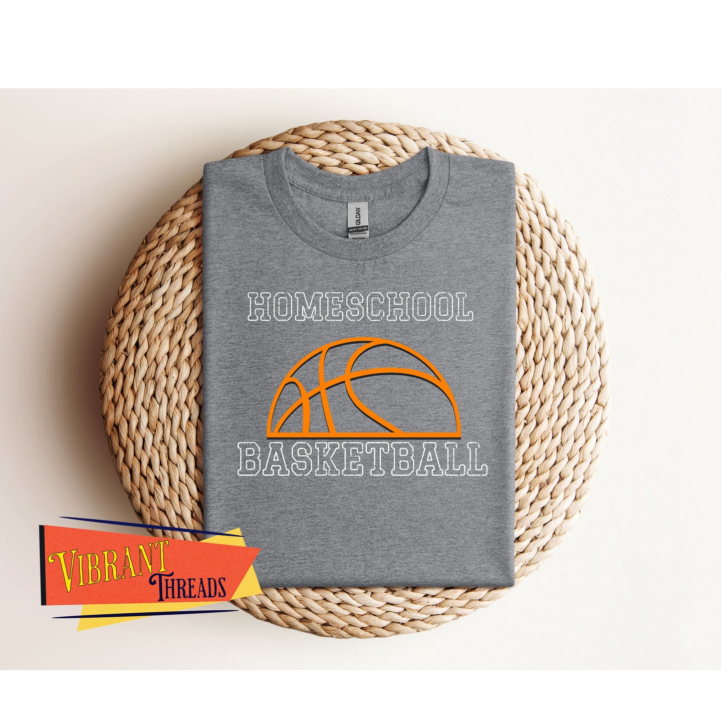 Homeschool Basketball Unisex Tee